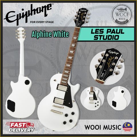 Epiphone Les Paul Studio-Alpine White-cp