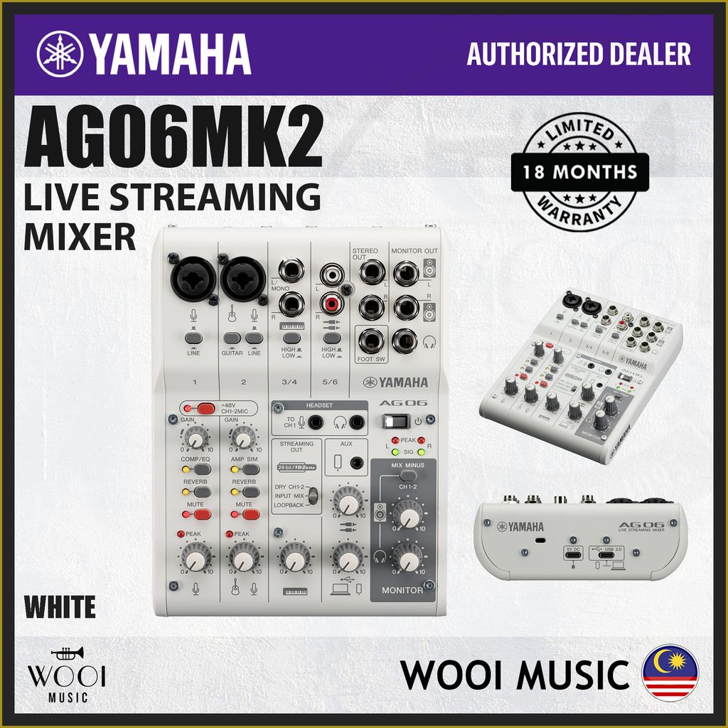 YMH AG06MK2-WHITE-CP