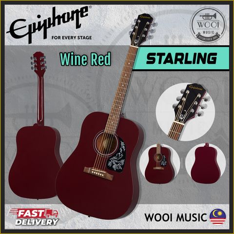 Epiphone Starling - Wine Red -CP