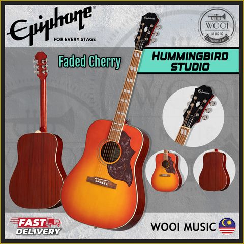 Epiphone Hummingbird Studio - Faded Cherry - CP