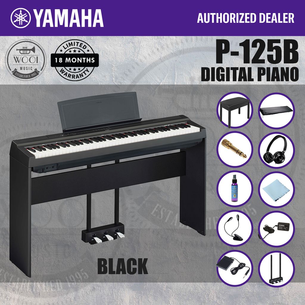 Yamaha P-125B - C - CP