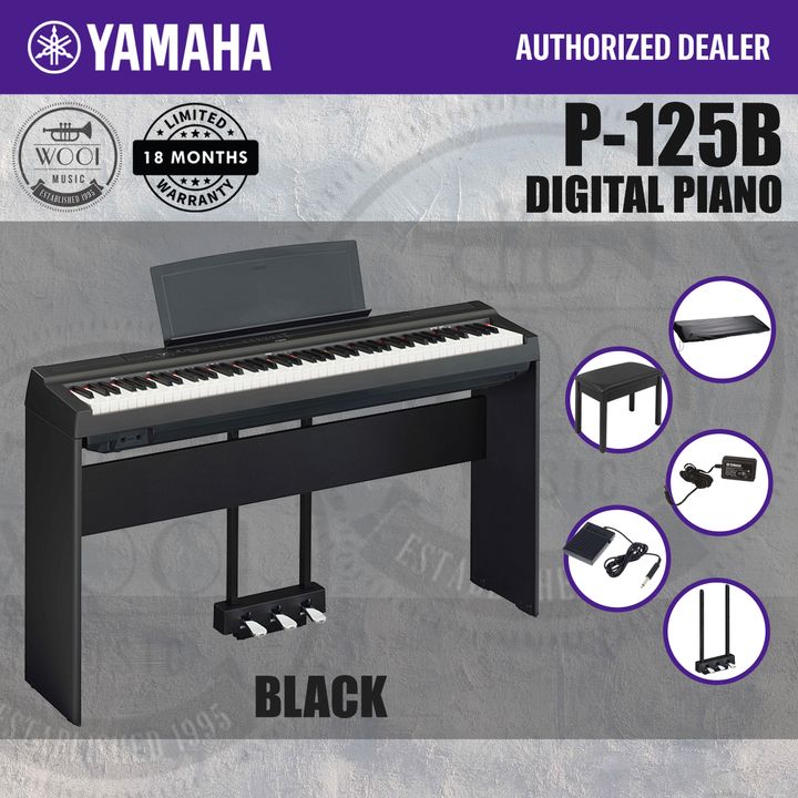Yamaha P-125B - B - CP
