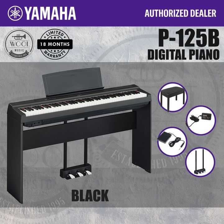 Yamaha P-125B - A - CP