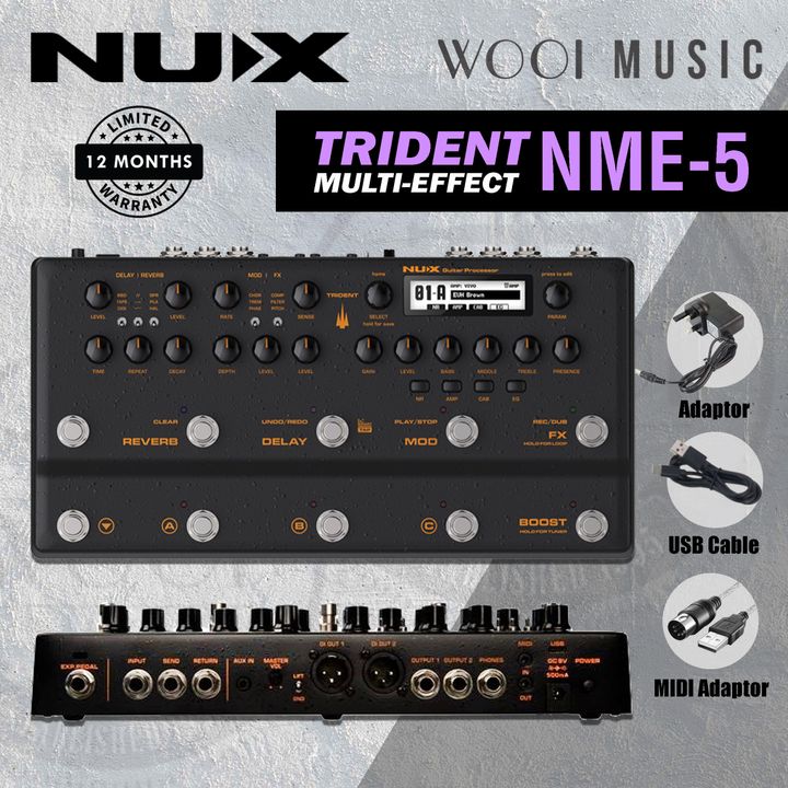 NUX - TRIDENT NME 5-CP