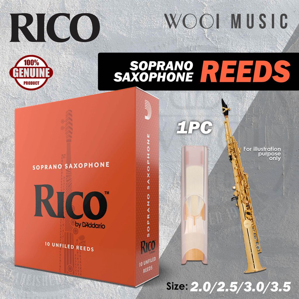 RICO SOPRANO SAX - 1PC