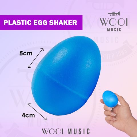 EGG SHAKER ES101-BLUE-CP