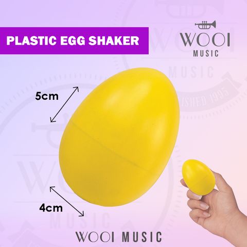 EGG SHAKER ES101-YELLOW-CP