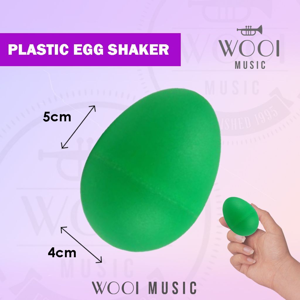 EGG SHAKER ES101-GREEN-CP