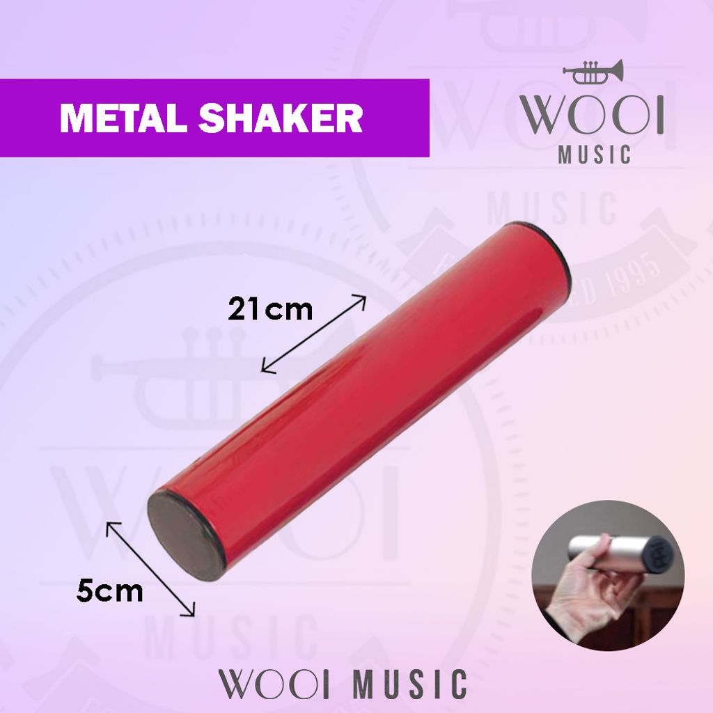 METAL SHAKER SH25 - RED