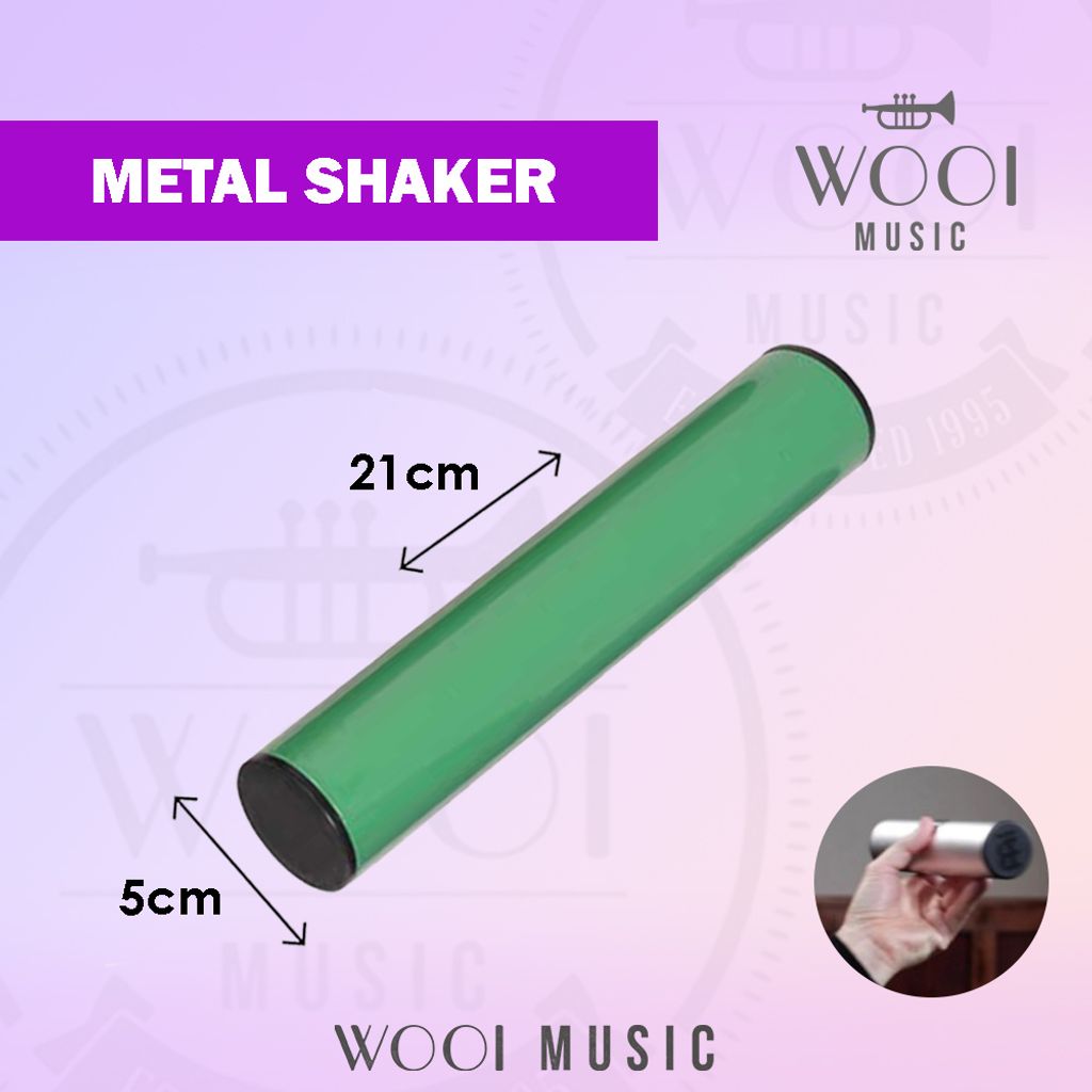 METAL SHAKER SH25 - GREEN