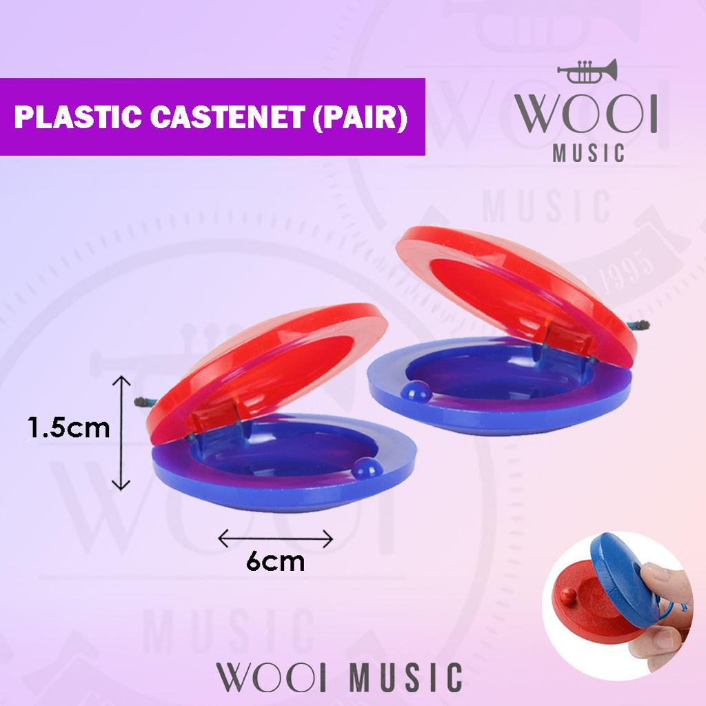 Plastic Castenet - Pair - CP