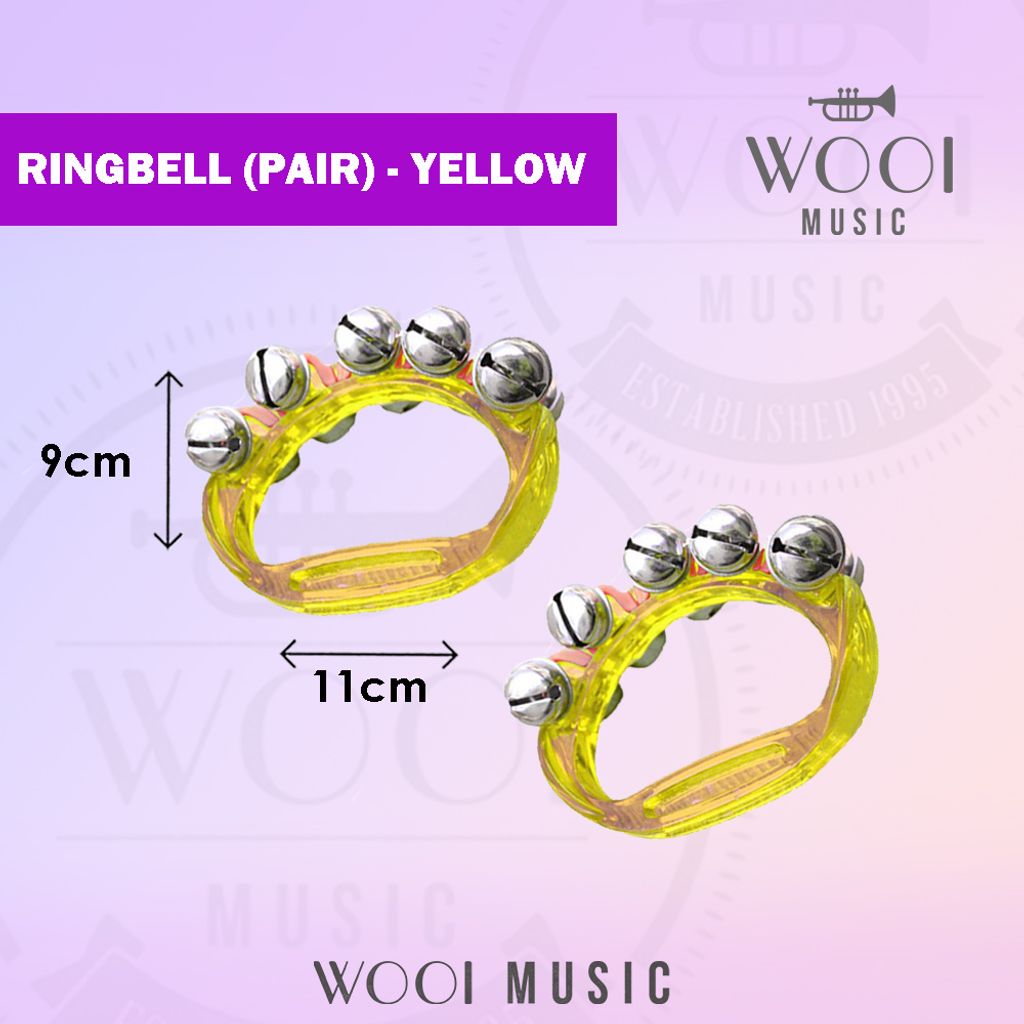 RINGBELL RB12A - YELLOW - PAIR