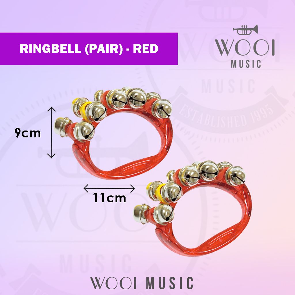 RINGBELL RB12A - RED - PAIR