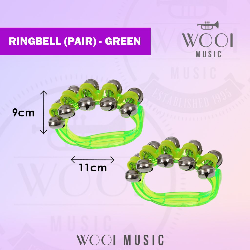 RINGBELL RB12A - GREEN - PAIR
