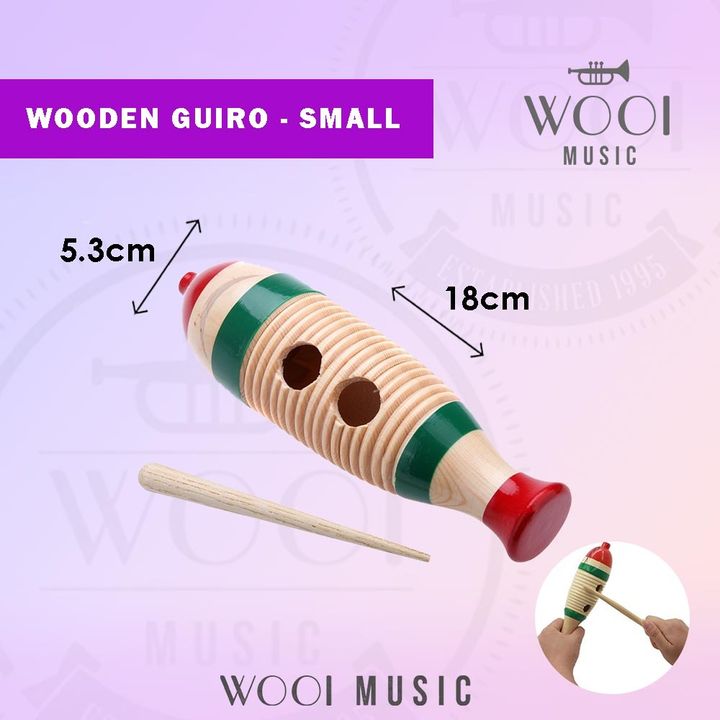 WOODEN GUIRO - SMALL