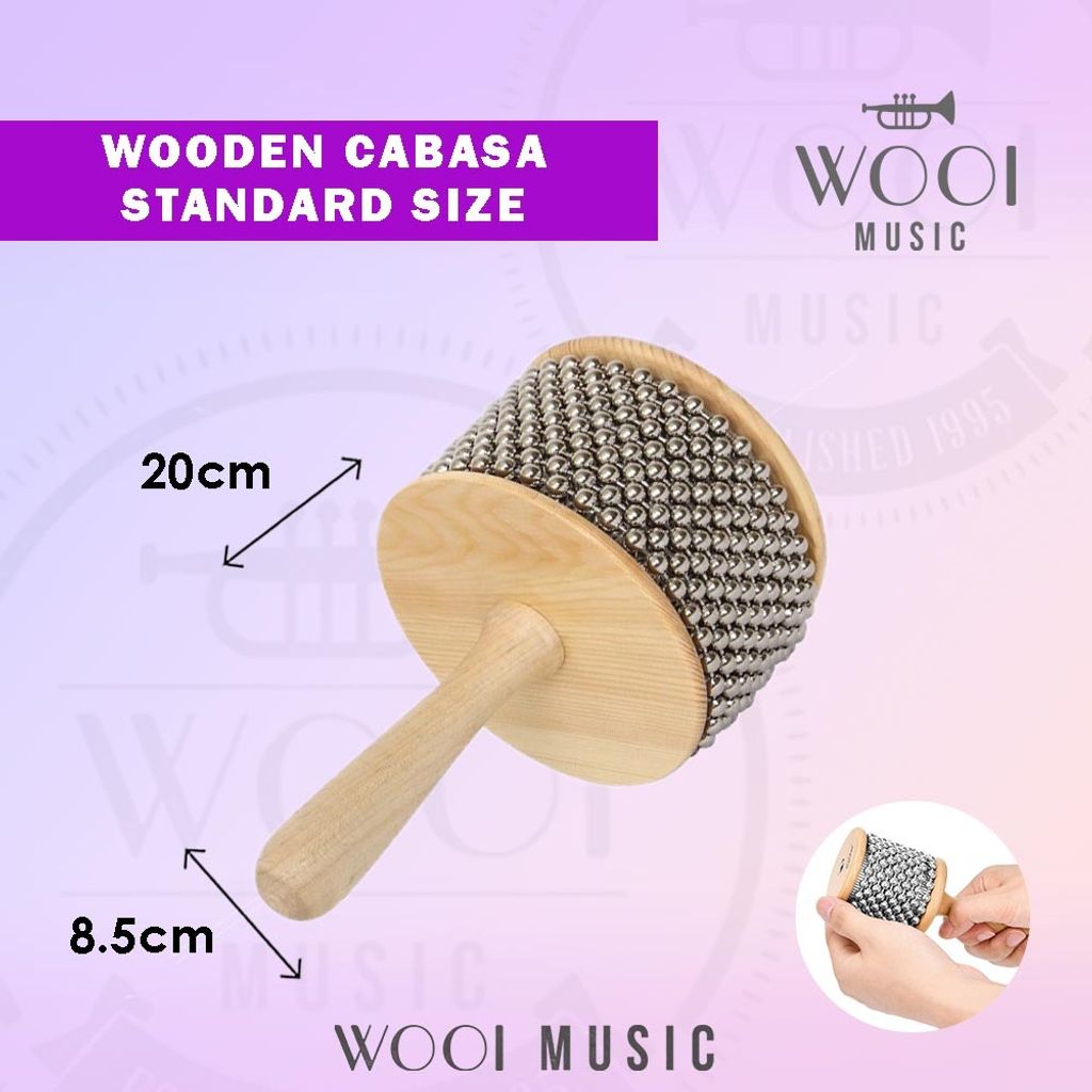 WOODEN CABASA - STD SIZE