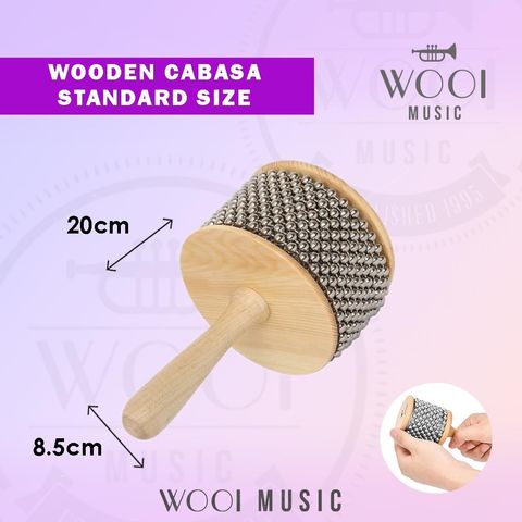 WOODEN CABASA - STD SIZE