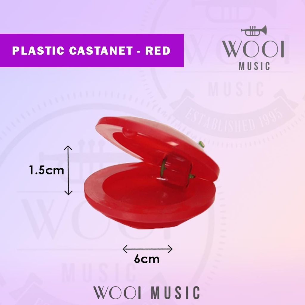 Plastic Catanet - red 