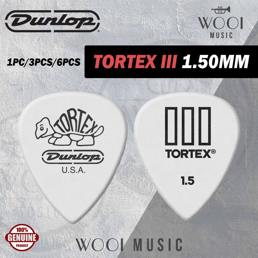 JIM DUNLOP TORTEX III - 1.5MM