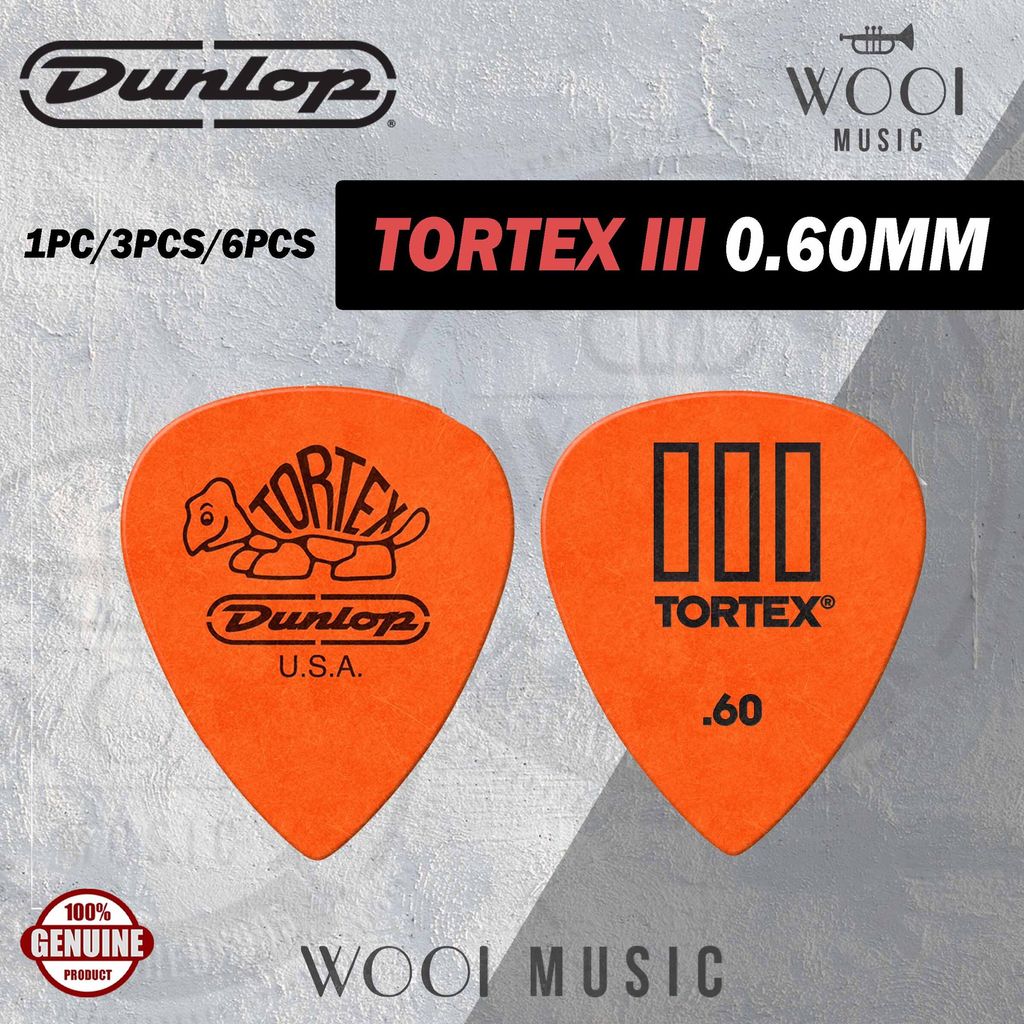 JIM DUNLOP TORTEX III - 0.60