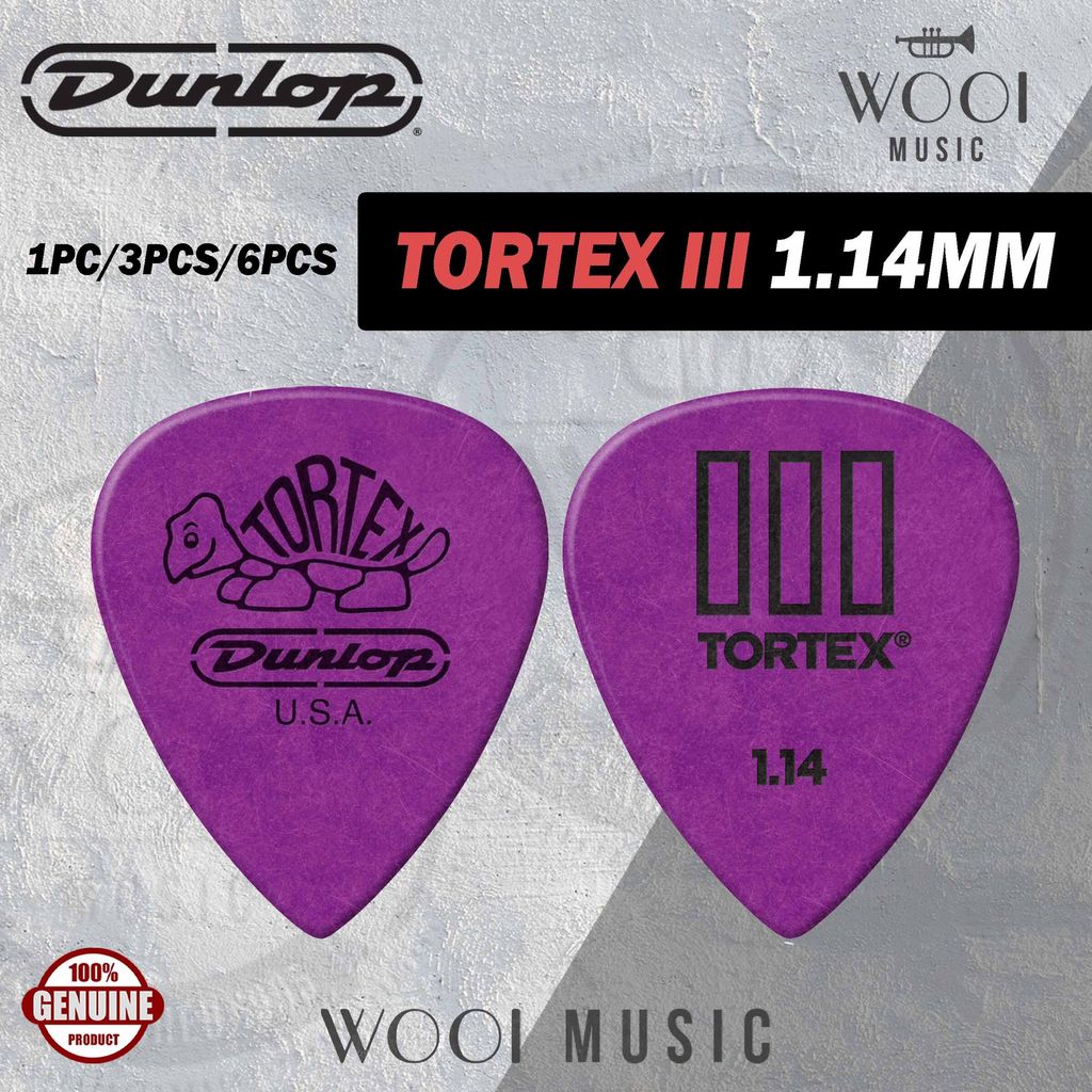 JIM DUNLOP TORTEX III - 1.14MM