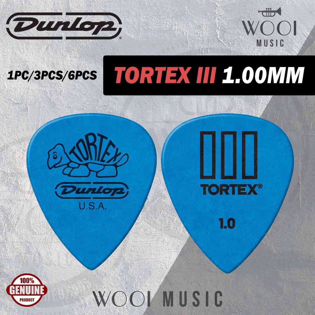 JIM DUNLOP TORTEX III - 1.00MM
