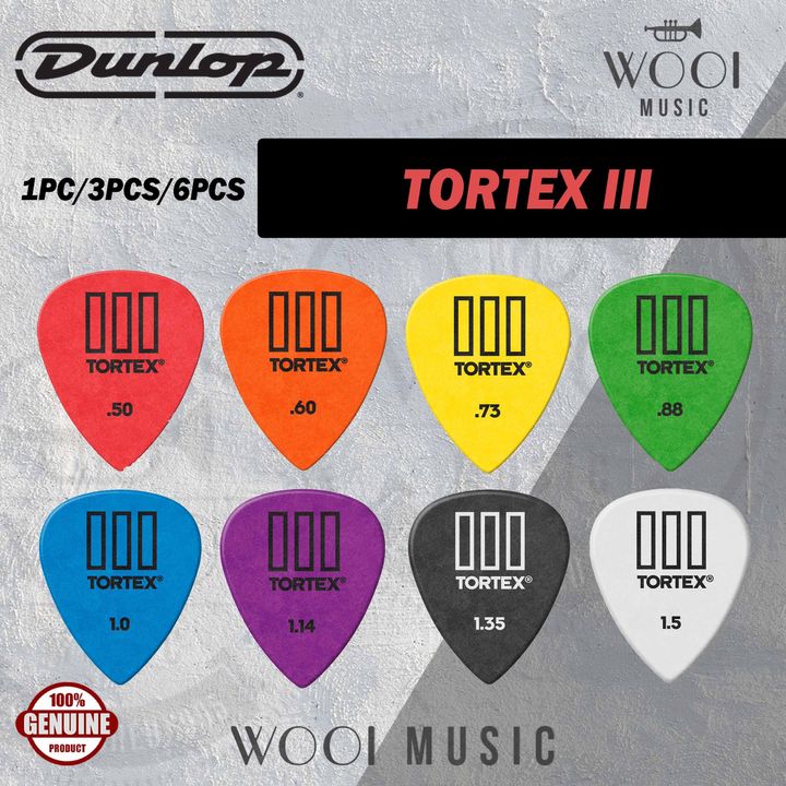 JIM DUNLOP TORTEX III - FRONT