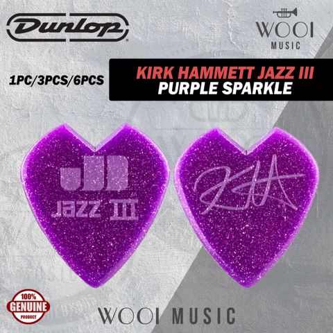 JIM DUNLOP - KIRK HAMMETT-PURPLE SPARKLE 