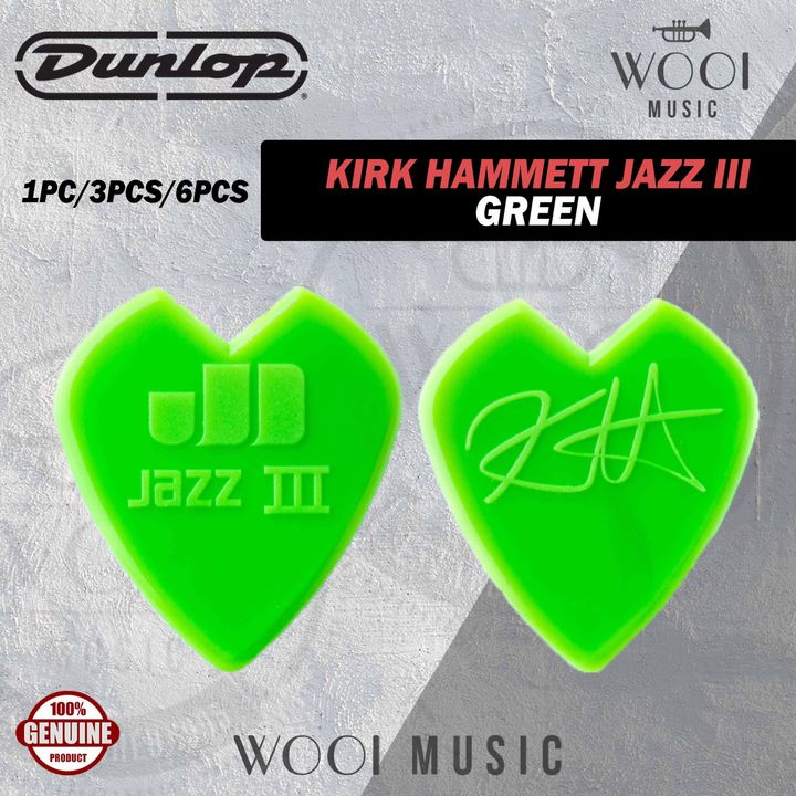 JIM DUNLOP  - KIRK HAMMETT - GREEN