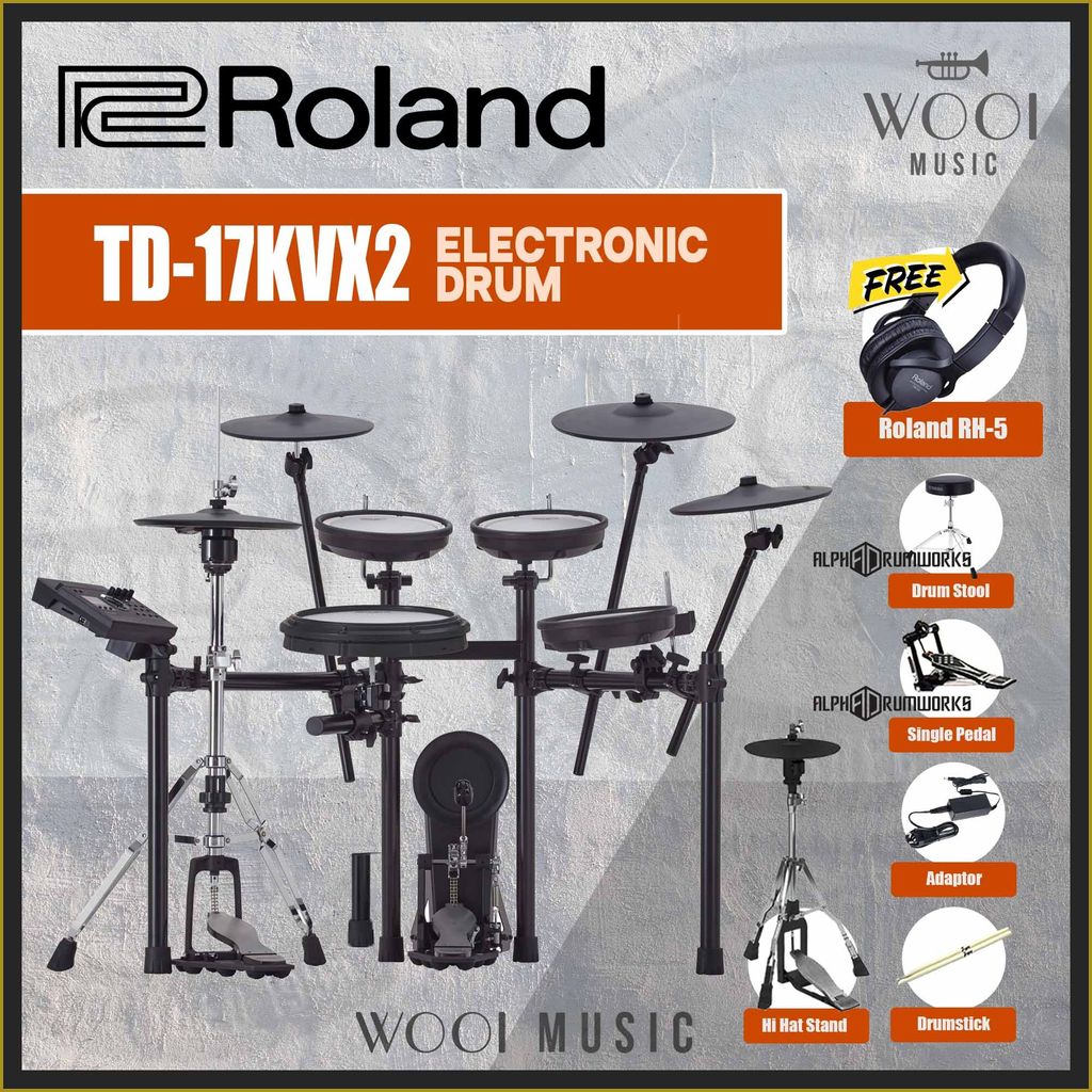 ROLAND-ELECTRONIC DRUM-TD17KVX2-CP