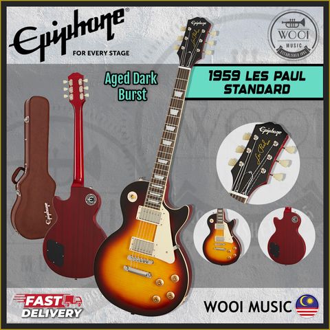 Epiphone 1959 Les paul - Aged Dark Burst - New Cp