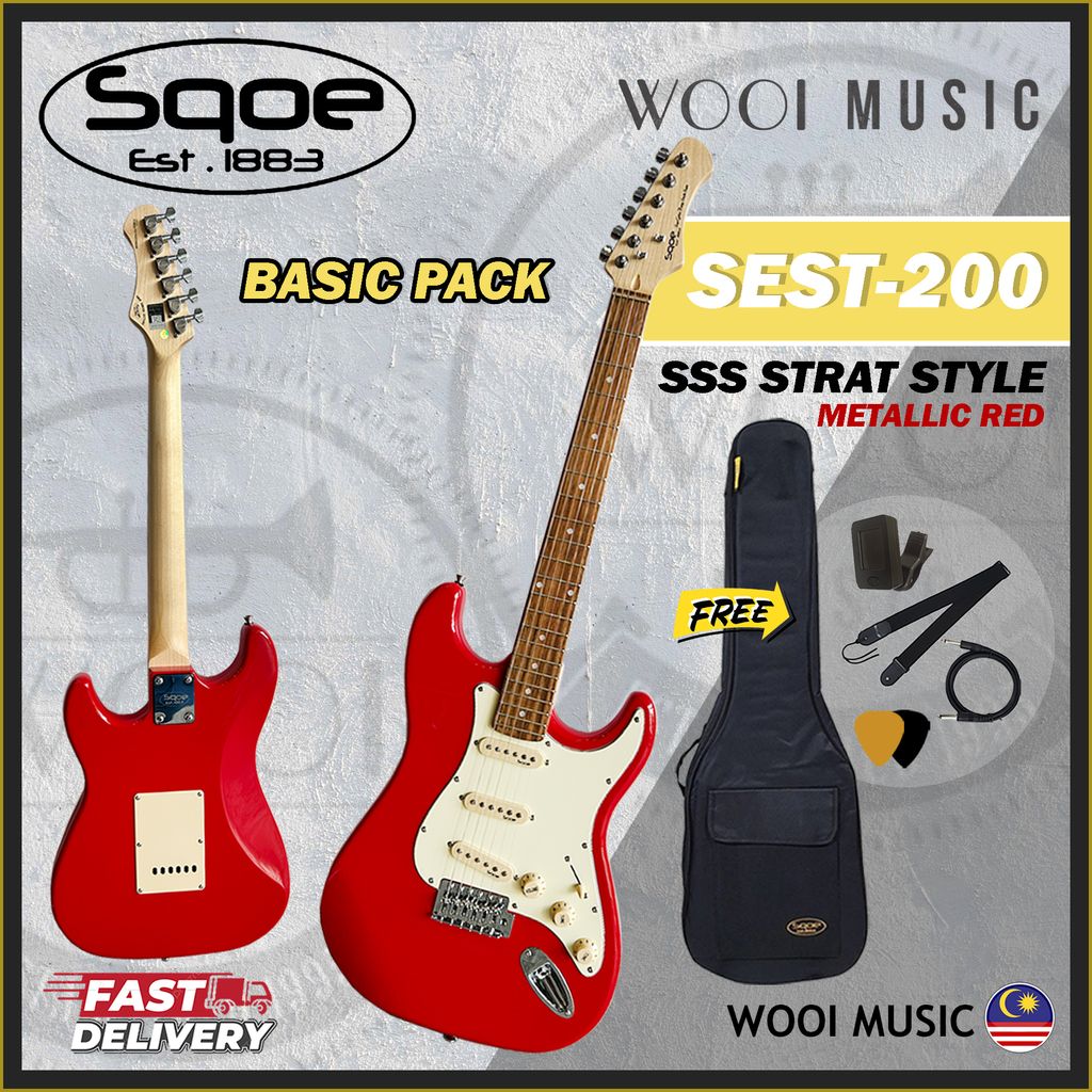 SQOE SEST200-BP-RED