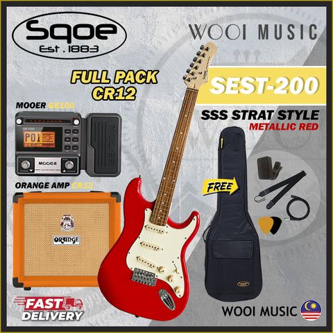 SQOE SEST200-FP CR12 - RED