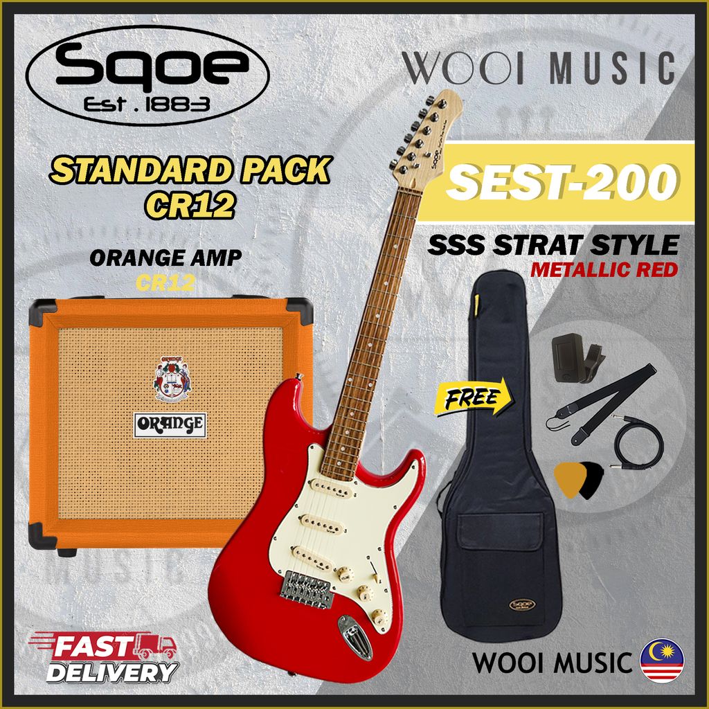 SQOE SEST200-SP CR12 - RED