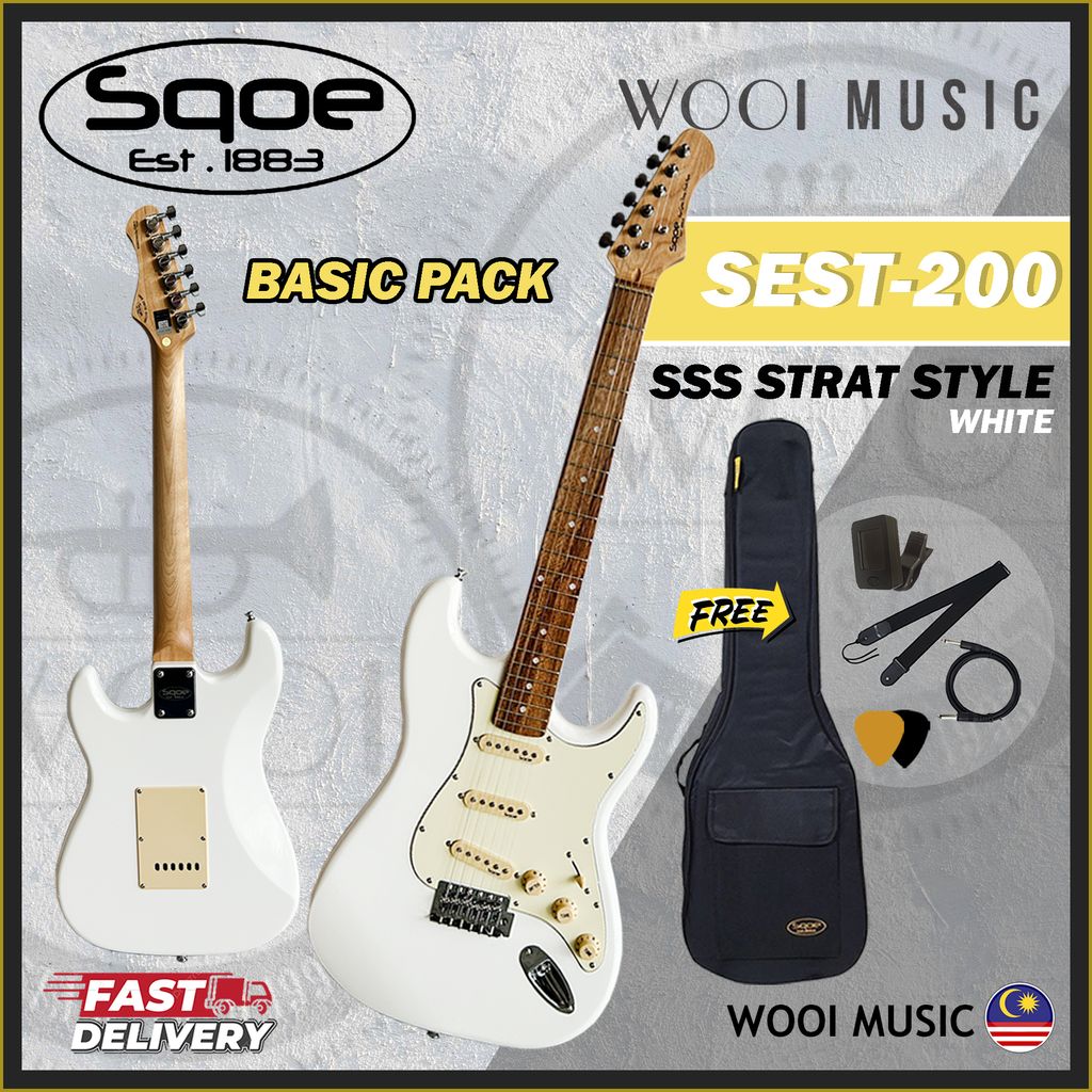 SQOE SEST200-BP-WH