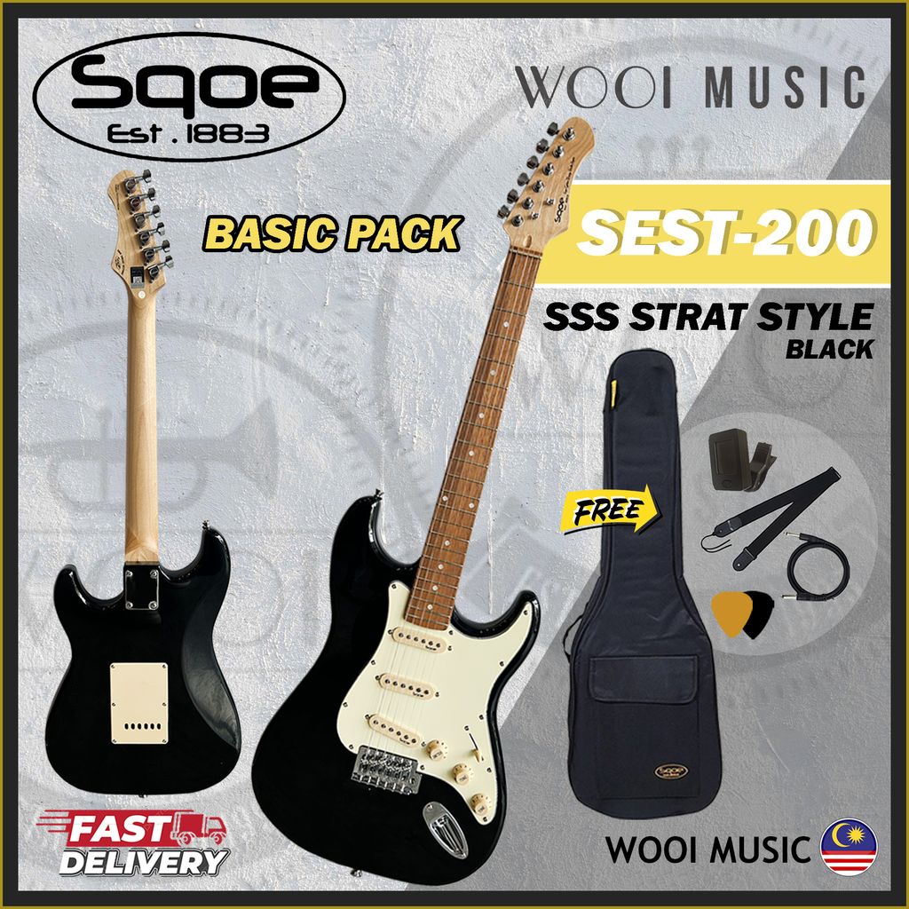 SQOE SEST200-BP-BK