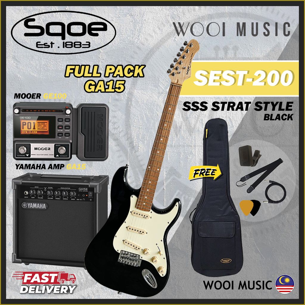 SQOE SEST200-FP GA15-BK