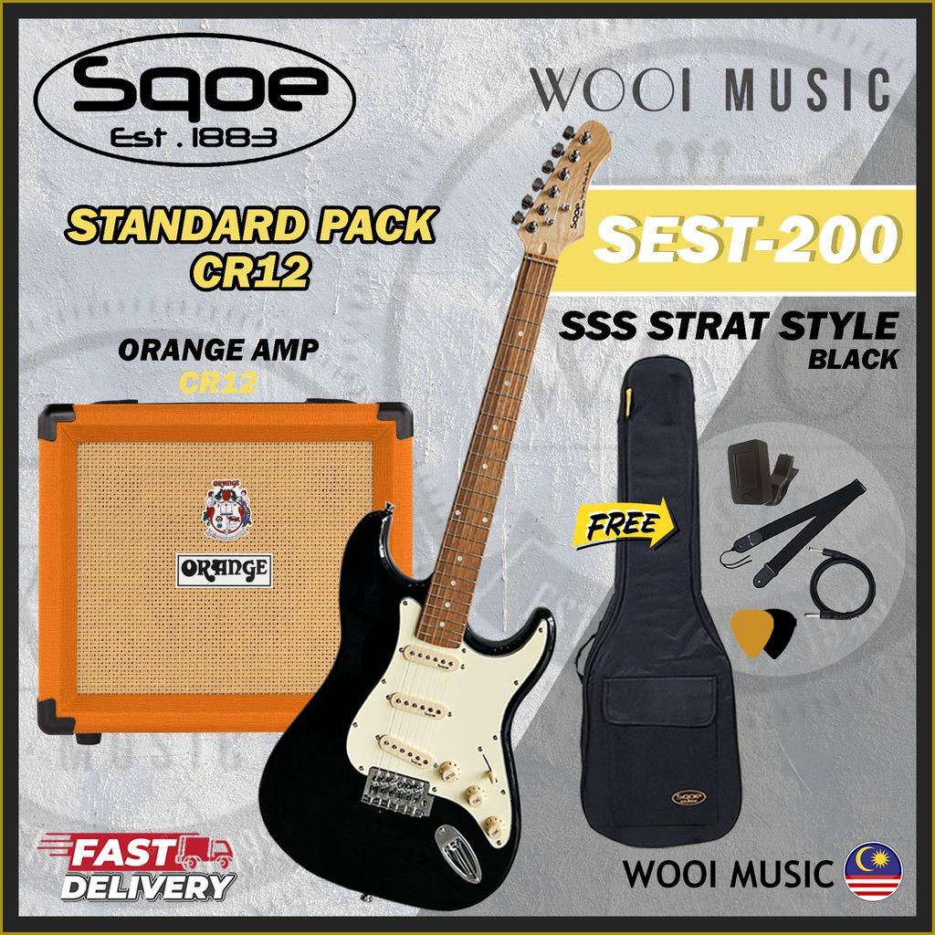 SQOE SEST200-SP CR12-BK