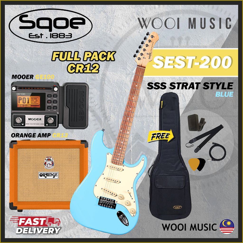 SQOE SEST200 - FP CR12 - BLUE
