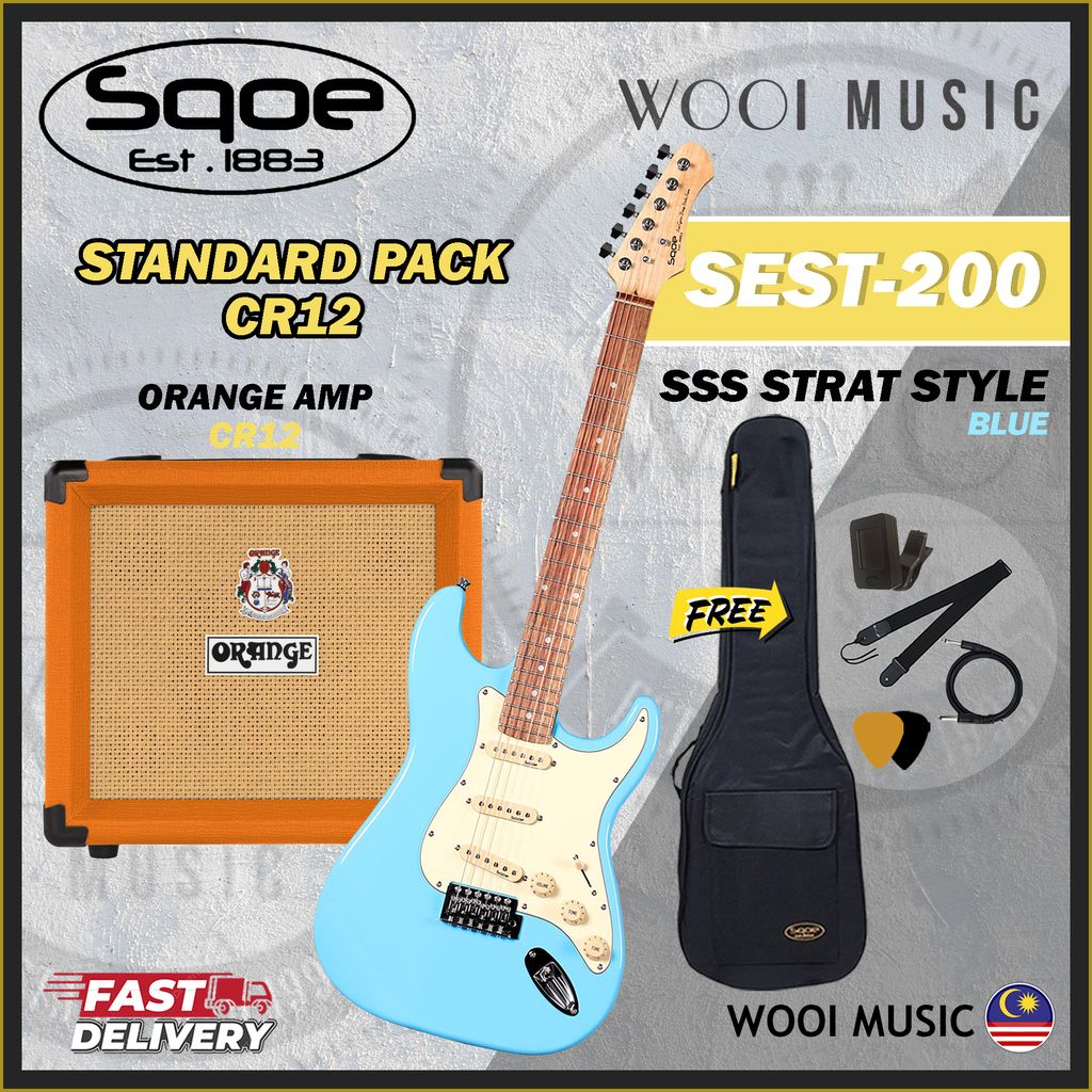 SQOE SEST200-SP-CR12-BLUE