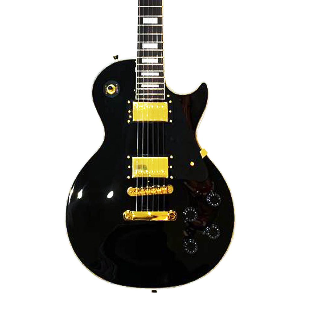 SQOE ELECTRIC GUITARS - SELP300 - BK - 2