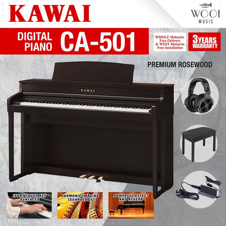 KAWAI - CA501 - PREMIUM ROSEWOOD