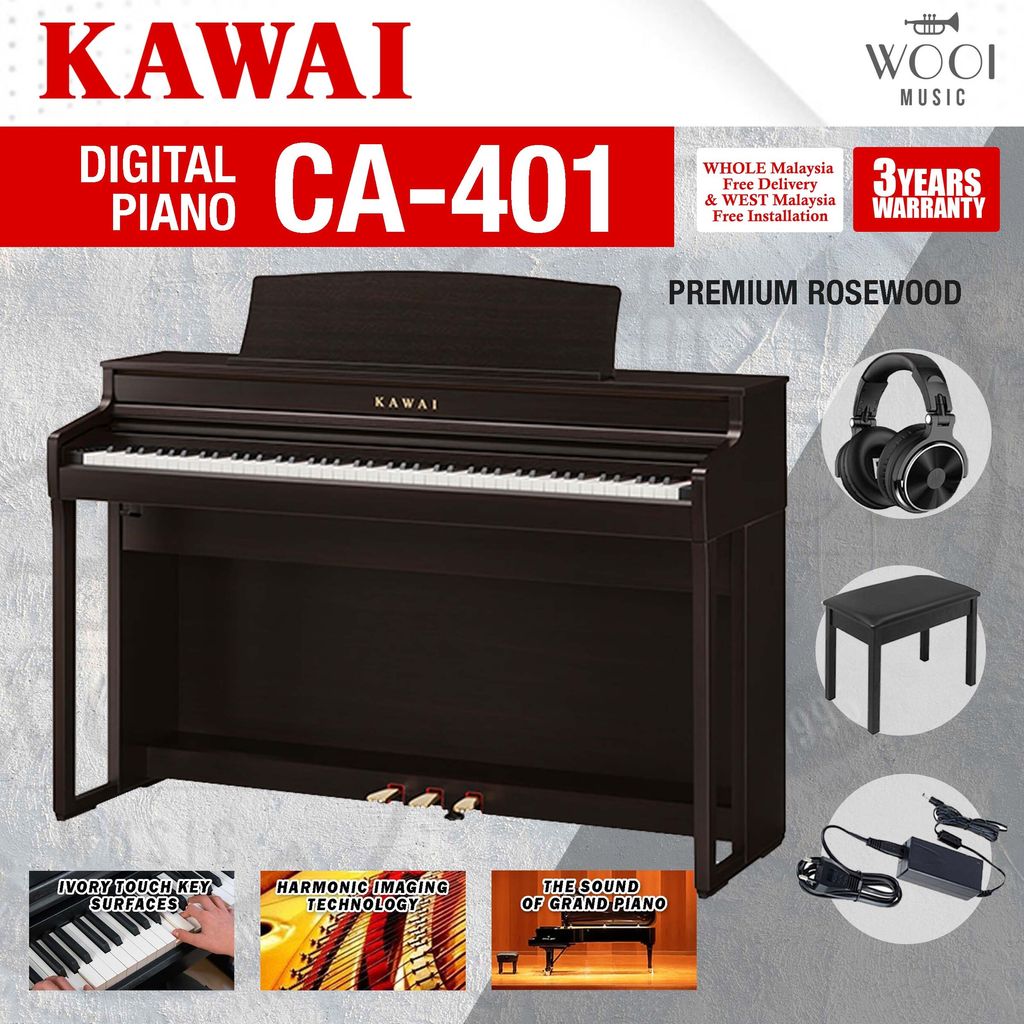 KAWAI - CA401 - PREMIUM ROSEWOOD