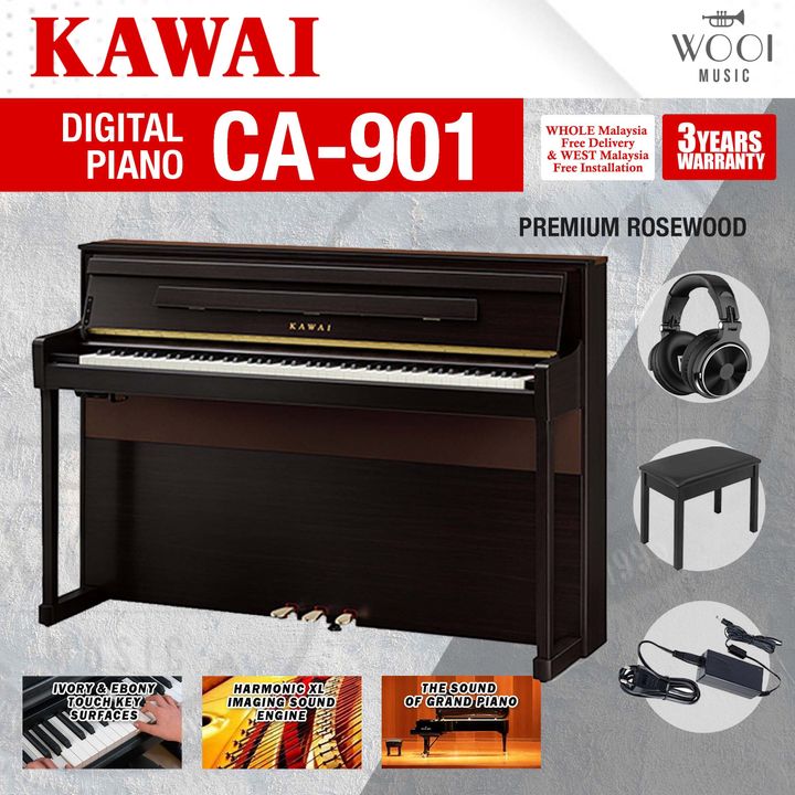 KAWAI - CA901 - PREMIUM ROSEWOOD