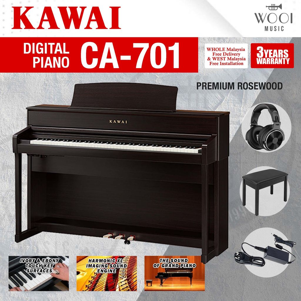 KAWAI - CA701 - PREMIUM ROSEWOOD