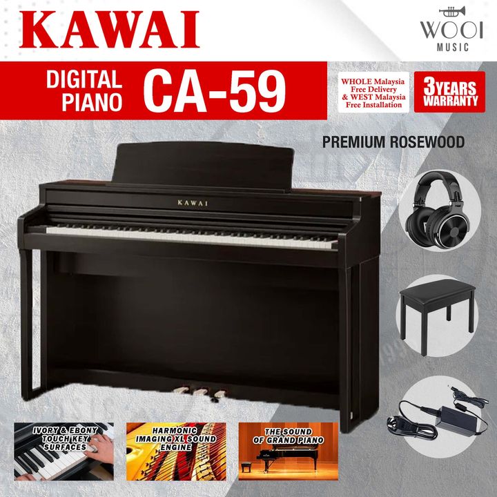 KAWAI - CA59 - PREMIUM ROSEWOOD
