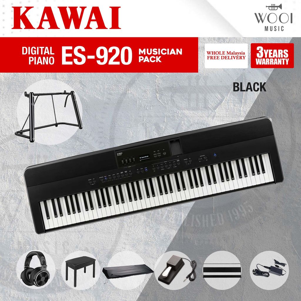 KAWAI ES920 - HOME STUDIO PACK - WHITE