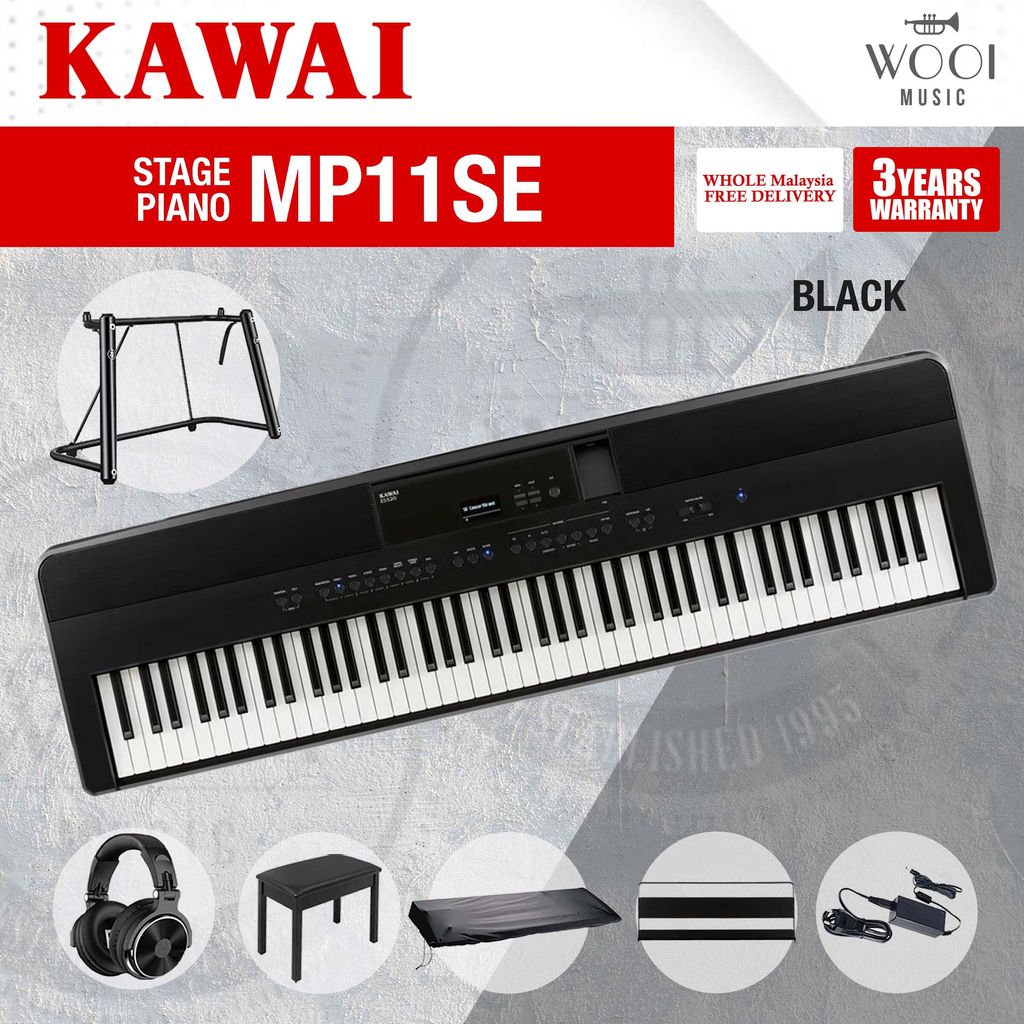 KAWAI MP11SE - BLACK