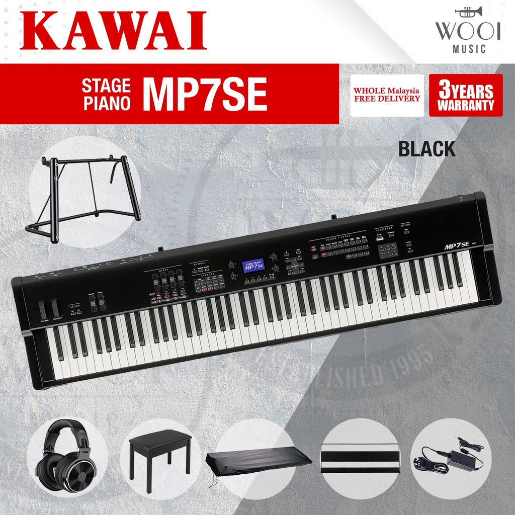 KAWAI MP7SE - BLACK