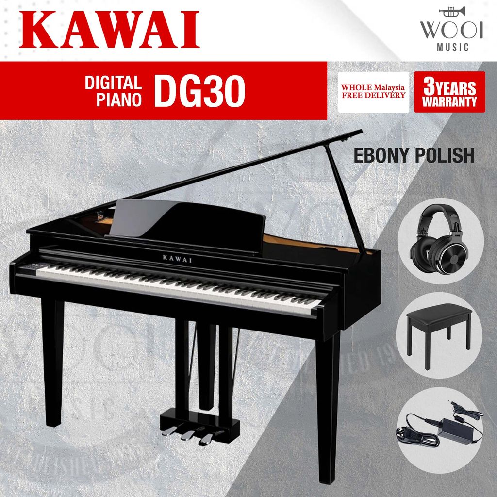 KAWAI DG30 - EBONY POLISH